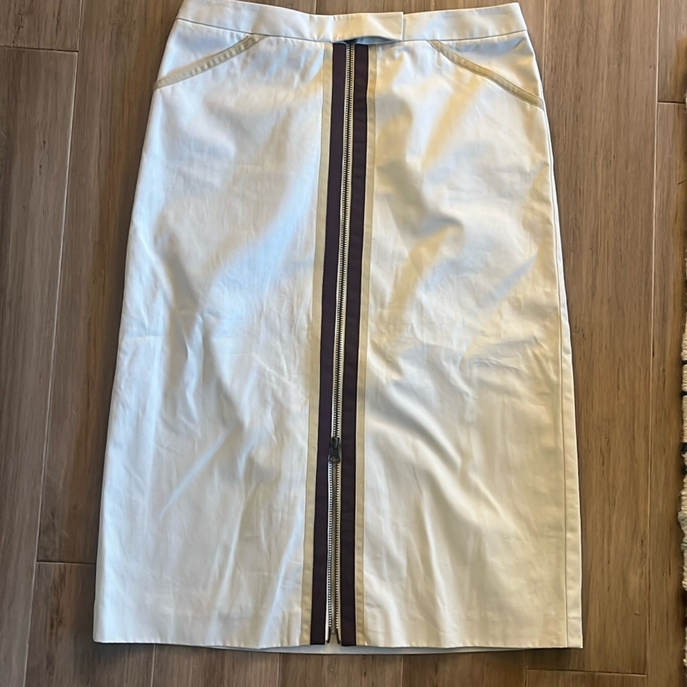 J Crew Zip Front Skirt 6
